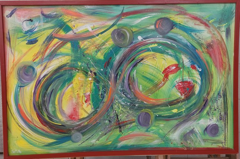 (Un)endlich Kraftfluss 120x90