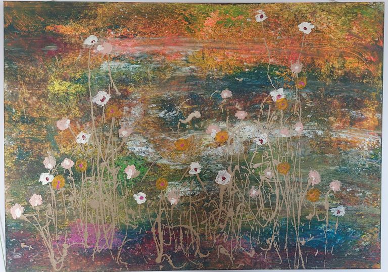 Blumenwiese 50x60
